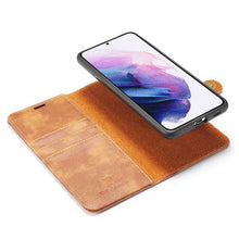 Cargar imagen en el visor de la galería, Samsung Galaxy S21 FE Magnetic 2-in-1 Detachable Leather Wallet Case - Libiyi