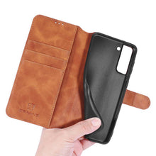 Laden Sie das Bild in den Galerie-Viewer, Wallet Stand PU Leather Case For Samsung Galaxy S21 Plus(5G) - Libiyi