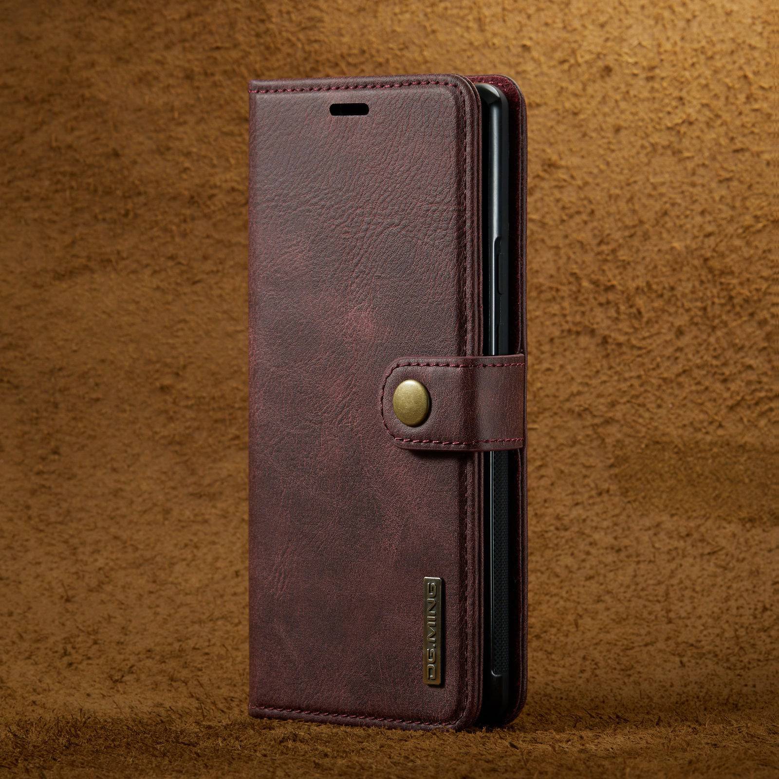 Magnetic 2-in-1 Detachable Leather Wallet Case For Samsung Galaxy S21 Plus - Libiyi