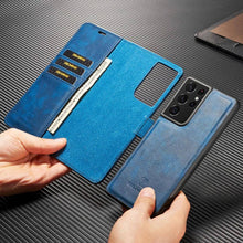 Carregar imagem no visualizador da galeria, Luxury Leather Card Wallet Flip Magnet Case For Samsung Galaxy S21 Series - Libiyi