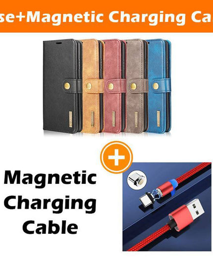 Luxury Leather Card Wallet Flip Magnet Case For Samsung Galaxy S21 Series - Libiyi