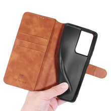 Load image into Gallery viewer, Wallet Stand PU Leather Case For Samsung Galaxy S21 Ultra(5G) - Libiyi