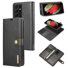 Load image into Gallery viewer, Samsung Galaxy S21 Ultra Magnetic 2-in-1 Detachable Leather Wallet Case - Libiyi