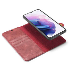 Carregar imagem no visualizador da galeria, Magnetic Detachable Leather Wallet Case For Samsung S/N Series - Libiyi