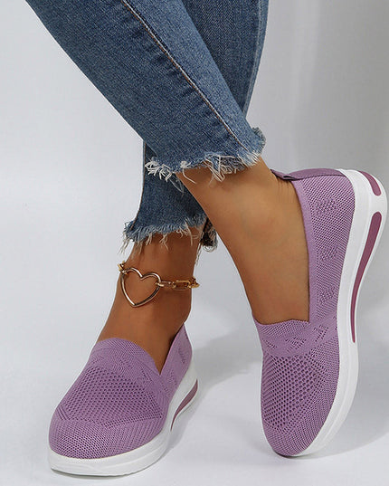 Zeaker Women's Flat Heel Round Toe Shoes - Keilini