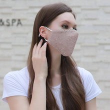 Carregar imagem no visualizador da galeria, Fashion shiny Facewashable And Reusable Outdoor Sequined Cover Face-Mask - Libiyi