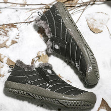 Carregar imagem no visualizador da galeria, Large Size Waterproof Warm Cotton Snow Boots Lovers Shoes - Keilini