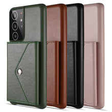 Load image into Gallery viewer, Multifunction PU Leather Flip Wallet Case for Samsung - Libiyi