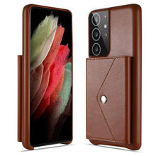 Carregar imagem no visualizador da galeria, Multifunction PU Leather Flip Wallet Case for Samsung - Libiyi