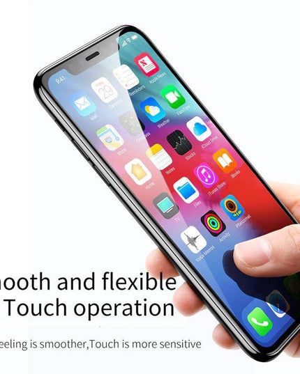 2 PACK-0.3mm Full Coverage Tempered Glass Screen Protector For iPhone - Libiyi