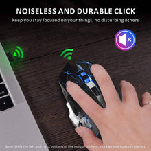 Cargar imagen en el visor de la galería, Rechargeable Wireless Mouse-Starry Black - Libiyi