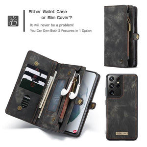 Multifunctional Wallet PU Leather Case for Galaxy - Libiyi