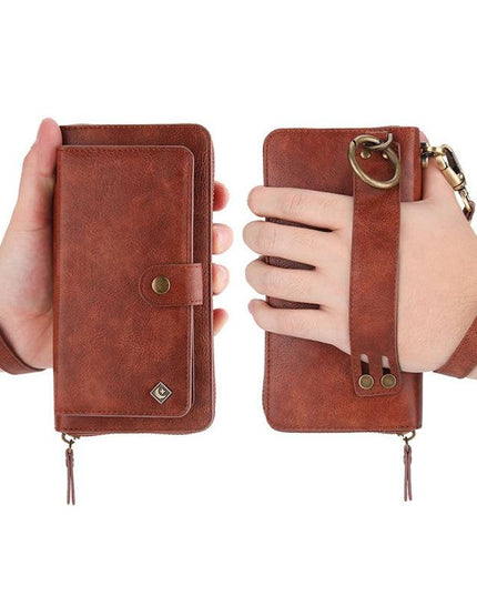 Leather Detachable Magnetic Wallet Case For Galaxy - Libiyi