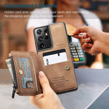 Load image into Gallery viewer, Multifunctional Wallet Phone Case For Galaxy - Libiyi