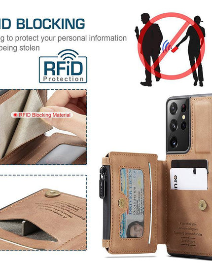 Multifunctional Wallet Phone Case For Galaxy - Libiyi