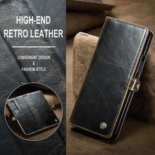 Carregar imagem no visualizador da galeria, Luxury Flip Leather Card Slots Phone Case for Galaxy Z Fold 3 5G - Libiyi