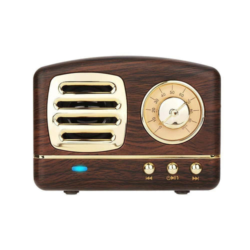 Wireless Stereo Retro Speakers-Wooden - Libiyi