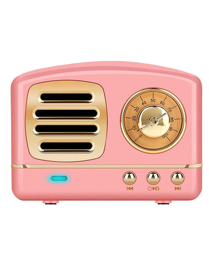 Wireless Stereo Retro Speakers-Wooden - Libiyi