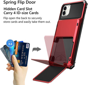 Travel Wallet Folder Card Slot Holder Case For iPhone - Libiyi