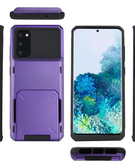 Travel Wallet Folder Card Slot Holder Case For Samsung - Libiyi