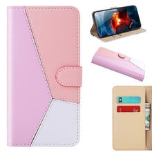 Carregar imagem no visualizador da galeria, Three Color Matching Wallet Phone Case For Samsung - Libiyi