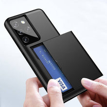 Cargar imagen en el visor de la galería, Rigide Flashy Porte-cartes Case For Samsung Galaxy S21 Ultra(5G) - Libiyi