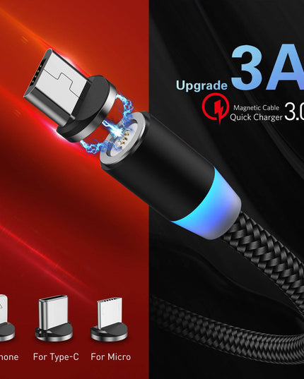 New 3-in-1 Magnetic Charging Cable - Libiyi