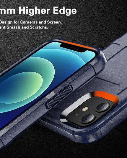 Thick Solid Armor Tactical Protective Case For iPhone 12mini - Libiyi