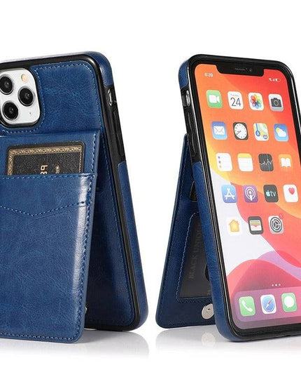 Classic 6 Card Slots Wallet Phone Case For iPhone - Libiyi