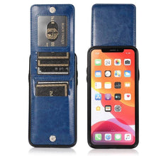 Laden Sie das Bild in den Galerie-Viewer, Classic 6 Card Slots Wallet Phone Case For iPhone - Libiyi