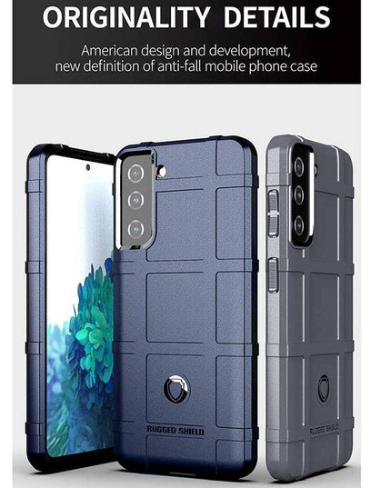 TPU Thick Solid Rough Armor Tactical Protective Cover Case For Samsung S21+ - Libiyi