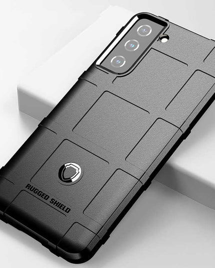 TPU Thick Solid Rough Armor Tactical Protective Cover Case For Samsung S21+ - Libiyi