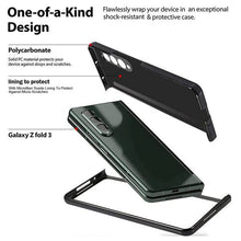 Cargar imagen en el visor de la galería, Luxury Business PU Leather Case for Samsung Galaxy Z Fold 3 5G with S Pen Holder - Libiyi