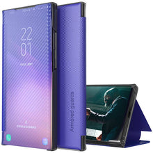 Cargar imagen en el visor de la galería, Smart Window Slim Flip Kevlar Case For Samsung - Libiyi