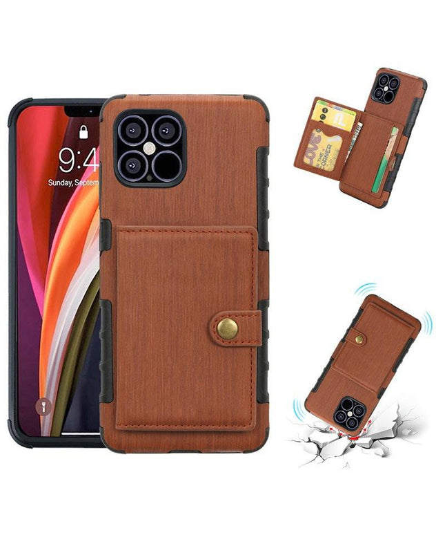 Security Copper Button Protective Case For iPhone - Libiyi