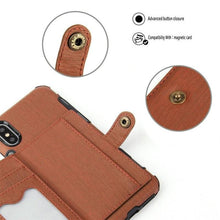 Laden Sie das Bild in den Galerie-Viewer, Security Copper Button Protective Case For iPhone - Libiyi