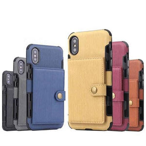 Security Copper Button Protective Case For iPhone Xs Max - Libiyi