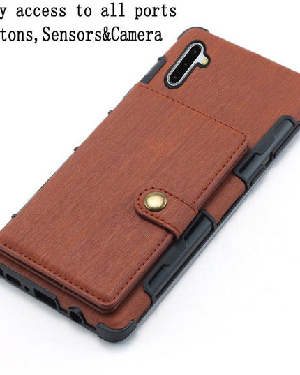 Security Copper Button Protective Case For Samsung Note 10 - Libiyi