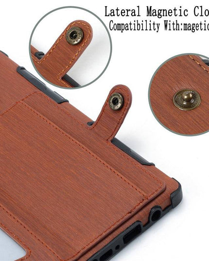 Security Copper Button Protective Case For Samsung Note 10+ - Libiyi