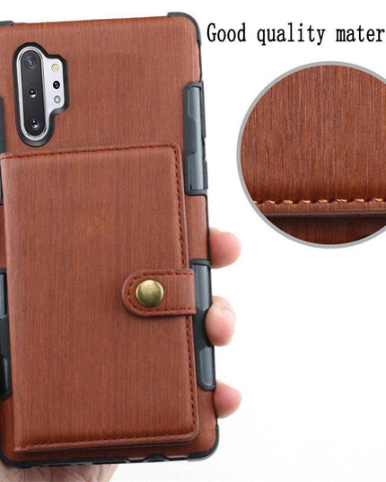 Security Copper Button Protective Case For Samsung Note 10+ - Libiyi