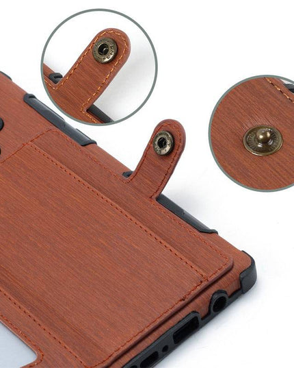 Security Copper Button Protective Case For Samsung Note 9 - Libiyi