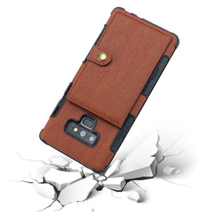 Security Copper Button Protective Case For Samsung Note 9 - Libiyi