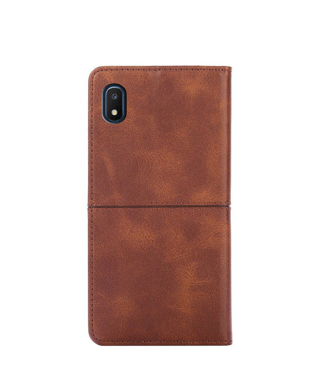 TPU + PU Leather Phone Cover Case for Samsung A10E - Libiyi