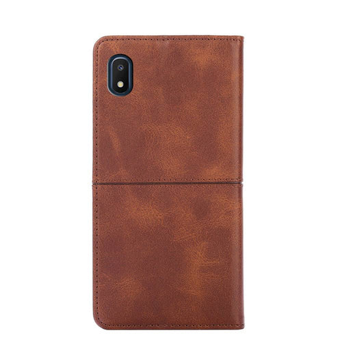 TPU + PU Leather Phone Cover Case for Samsung A10E - Libiyi