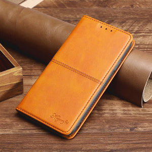 TPU + PU Leather Phone Cover Case for Samsung A10E - Libiyi