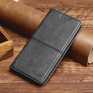 TPU + PU Leather Phone Cover Case for Samsung A10E - Libiyi