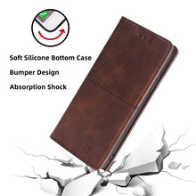 Carregar imagem no visualizador da galeria, Leather Flip Wallet Cover for Samsung A32 - Libiyi