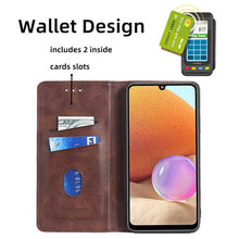 Cargar imagen en el visor de la galería, Leather Flip Wallet Cover for Samsung A32 - Libiyi