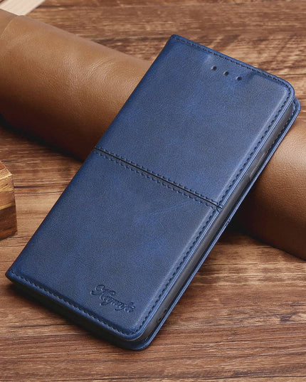 TPU + PU Leather Phone Cover Case for Samsung A50 - Libiyi