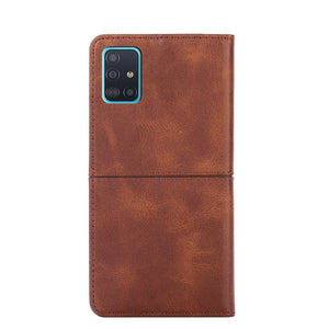 TPU + PU Leather Phone Cover Case for Samsung A51 - Libiyi